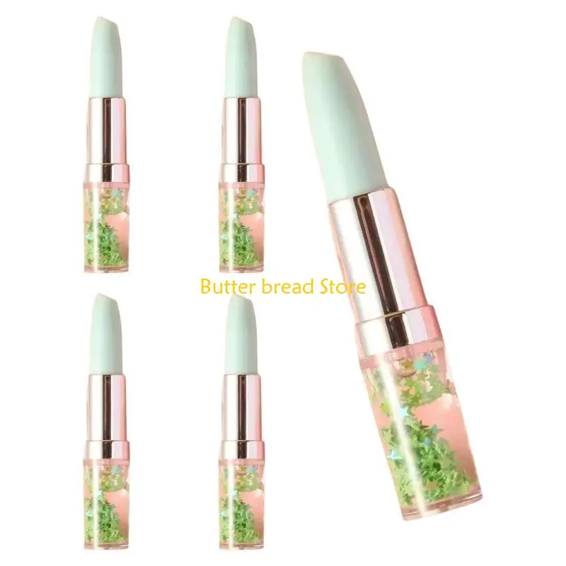 W89C 5 PCS/세트 형광펜 펜 립스틱 모양 형광펜 마커 형광등 펜 하이 라이터 세트 성경 마커 펜