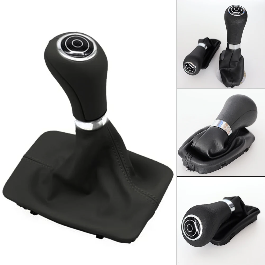 Sleek Leather Shift Boot Covers Compatible with For Mercedes For Benz C E GLK Models 2007 2011 Perfectly Fits Original Design