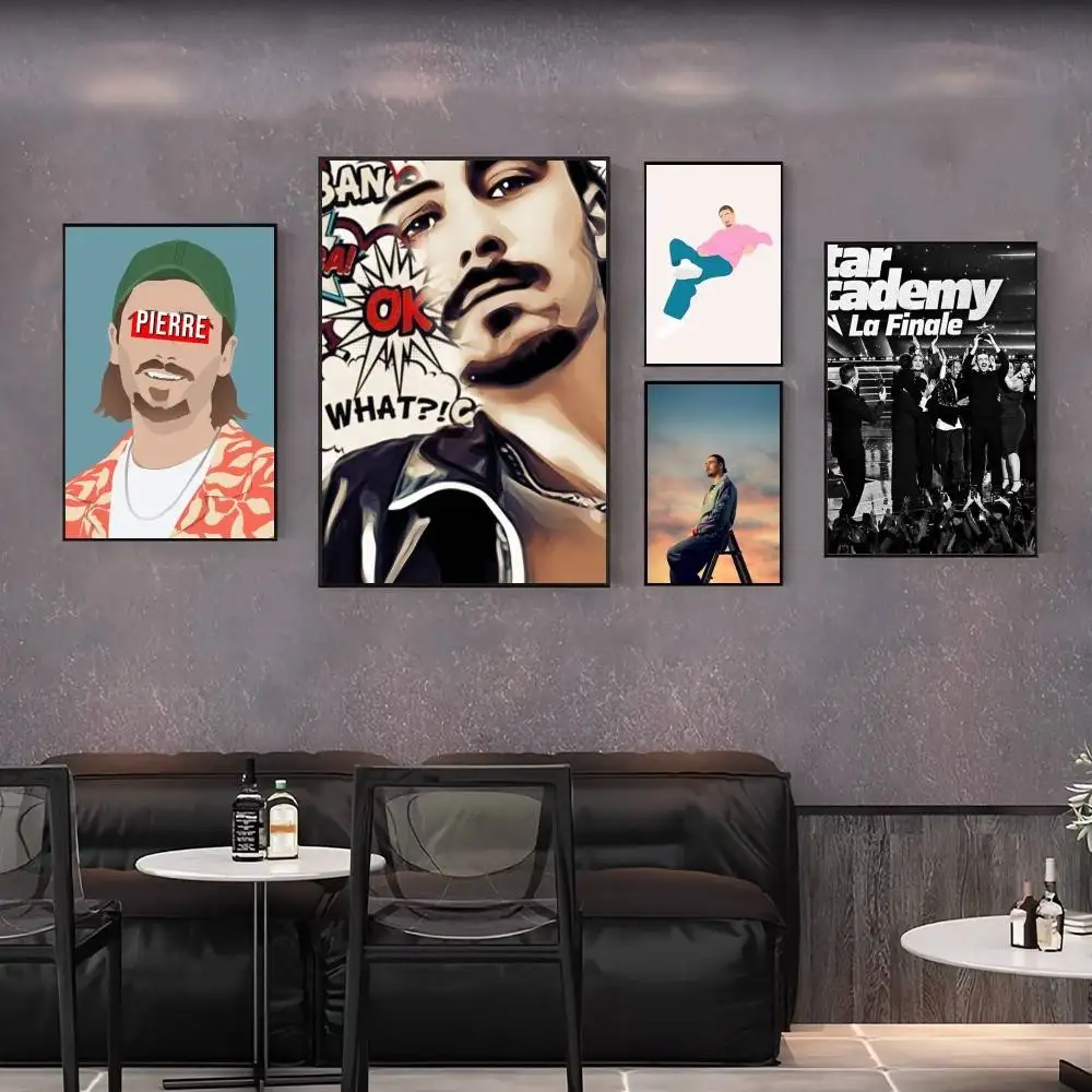 Cantante Pierre Garnier galería de carteles decoración del hogar pegatinas de pared sala de estar dormitorio regalos