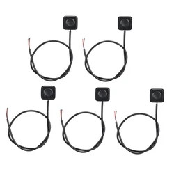 5Pcs Momentary Switch Momentary Push Button ON Off Switch 12V 24V Surface Mount Mini Button Switch