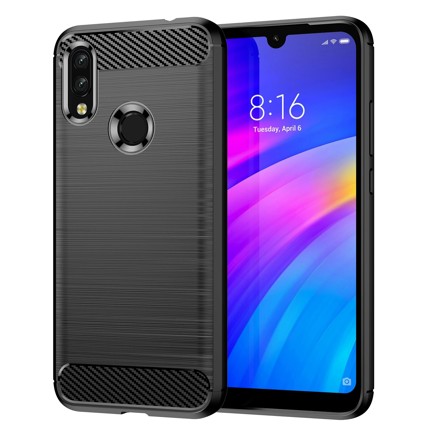 For Xiaomi Redmi Y3 Y2 S2 A1 Case Cover for redmi a1 plus Silicone Carbon Fiber Phone Case For Xiomi Redmi A1+