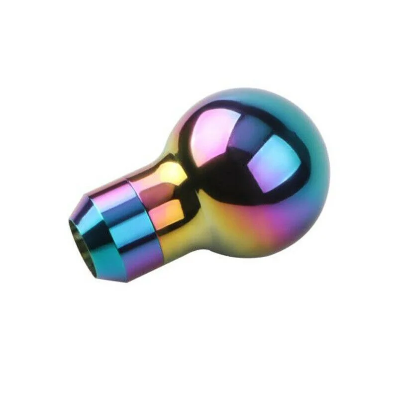 Neo Chrome Ball Aluminum Manual MT Gear Stick Shift Shifter Knob Universal car accessories