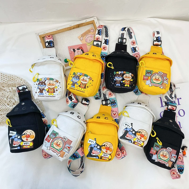 Boys Handsome Chest Bag Girls Kids Trend Messenger Bag Children's Leisure Shoulder Small Package Mobile Phone Bag Fanny Pack