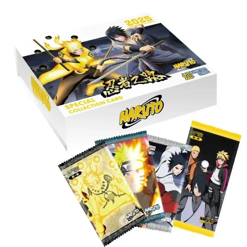 PHANTOM CARDS Original Anime Naruto Collection Cards The Path of Ninja Collection Cards Toy for Children Gift Birthday gift