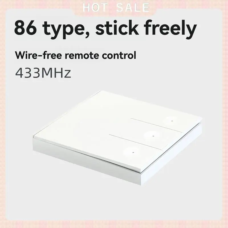 24시간 배송 433Mhz 무선 원격 스위치 장거리 제어 홈 오토메이션 및 보안을 위한 간편한 페어링 플러그 앤 플레이