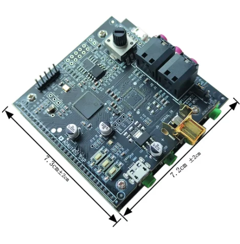 6 Inputs and 8 Outputs Decoding Board Audio and Video Development Board ADAU1452 DSP CS42448 Audio Module 48-192 Sampling Rate W