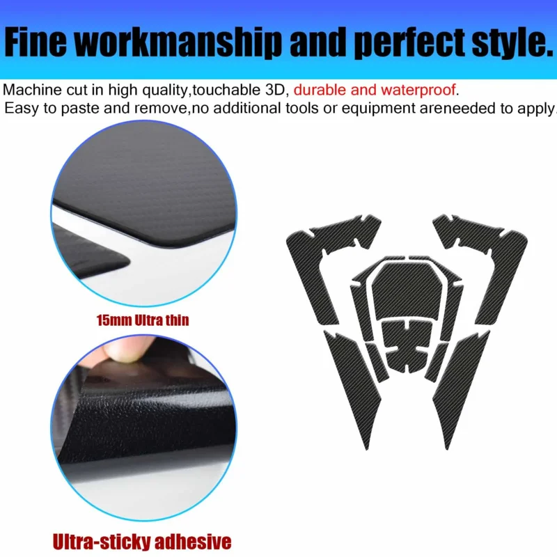 For motorcycle Forza 350 tank pad protector for Honda nss350 forza300 125 20-23 sticker decal gas fuel knee grip traction side