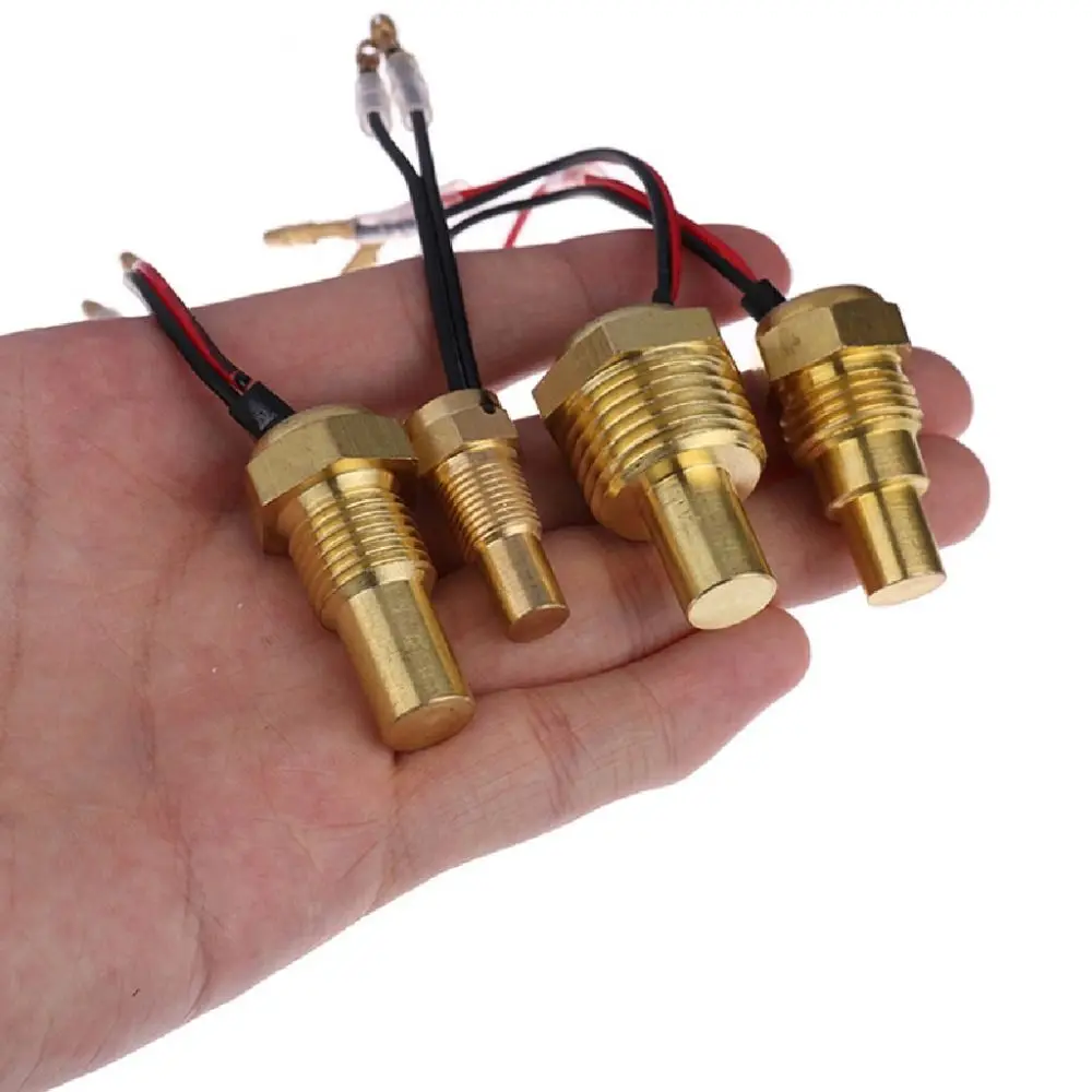 3/8 1/8 12V/24V 10MM 21MM 14MM 16MM 17MM 50K Head Plug Digital Temperature Sensor Temp Sender Water Temperature Sensor