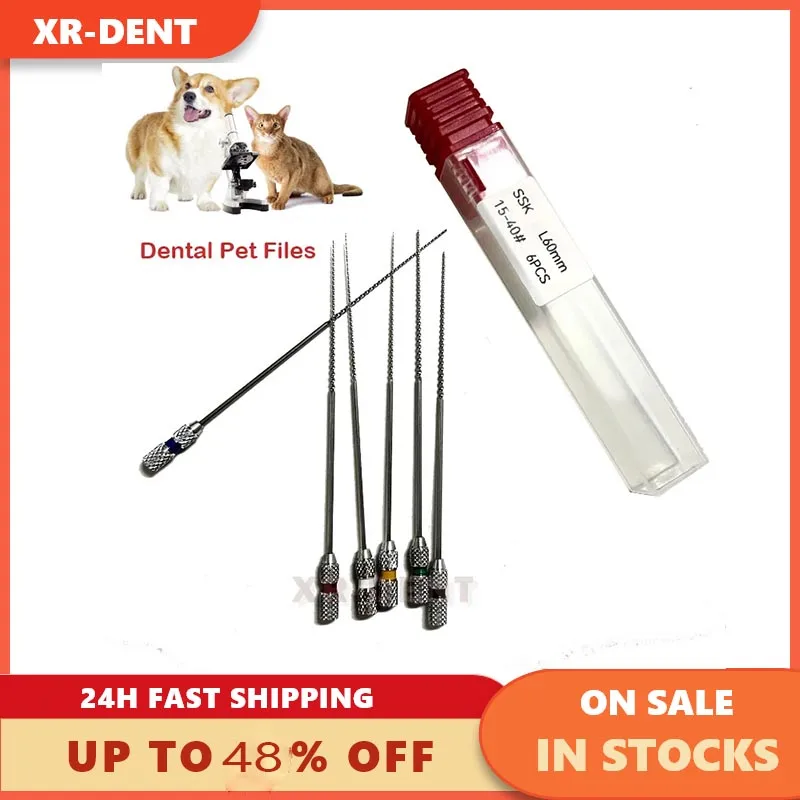 Dental Pets/Animals Rotary Files Dental Rotary Files Dentist Endodontic Files For Animal Root Canal Therapy Dentistry Accessries