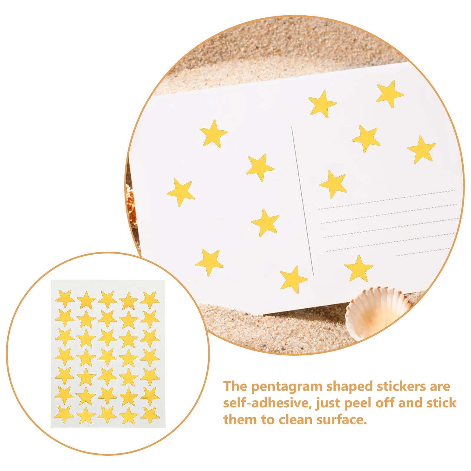 Small Stickers Transparent Self-adhesive Erasable Pvc Labels Classification 10 Sheets Packaged Scrapbook Reward Teachers