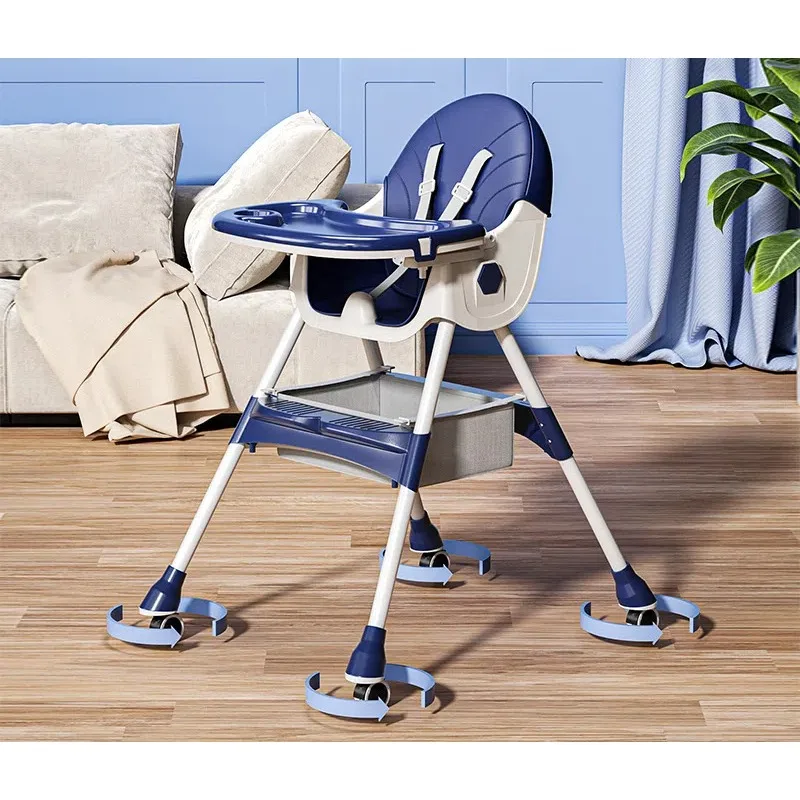 Baby Multifunctional Design Dining Chair Foldable and Portable for Home Use Children Multifunctional Adjustable Dining Chair