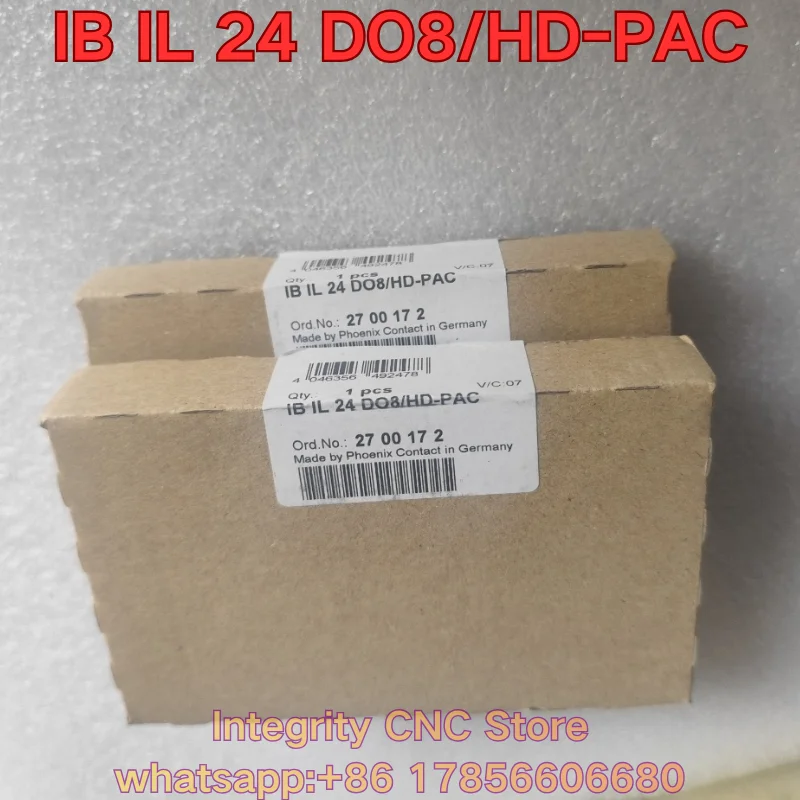 

New IB IL 24 DO8/HD-PAC PLC module 2700172