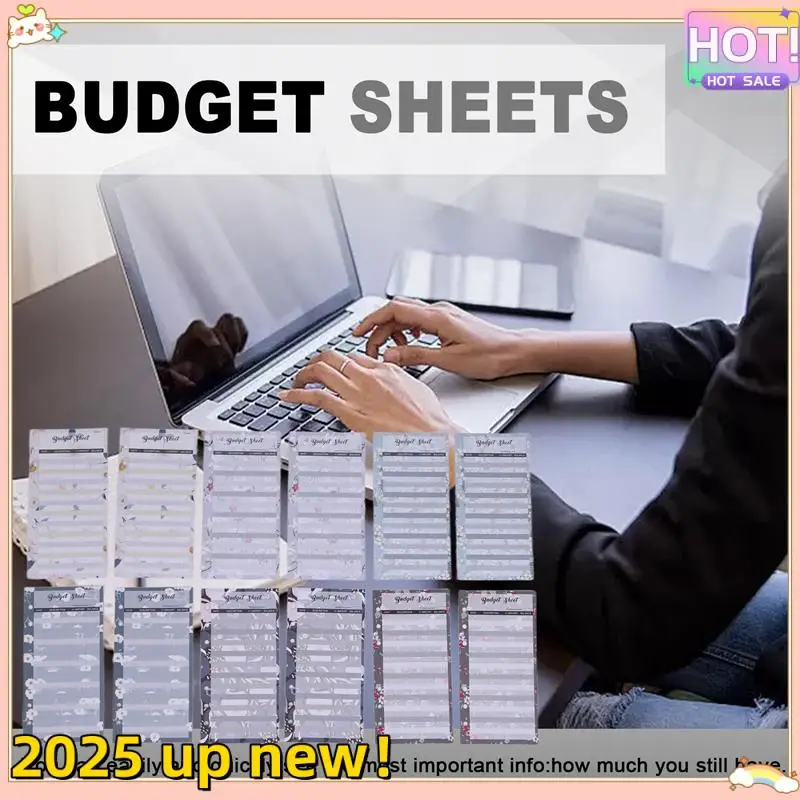 L47anew!-Budget Binder Sheets -60Pcs Expense Budget Organizer For Budgeting And Finances Management, Ledger Book, Bill Organizer