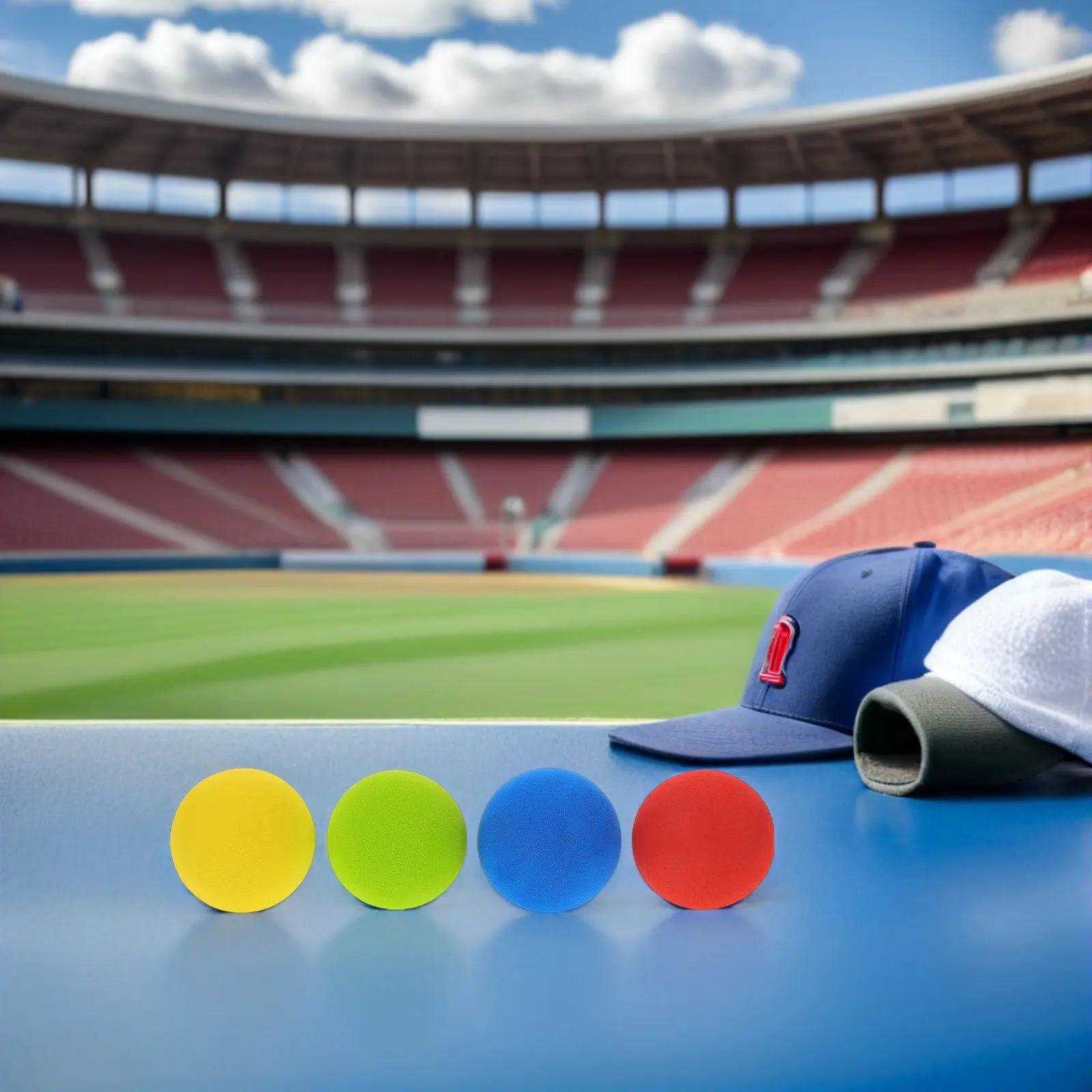 

18 шт. мини-мячей для гольфа из ЭВА, мягкие, легкие, для тренировок, для игры в помещении и на улице, оборудование для тренировки координации рук и глаз