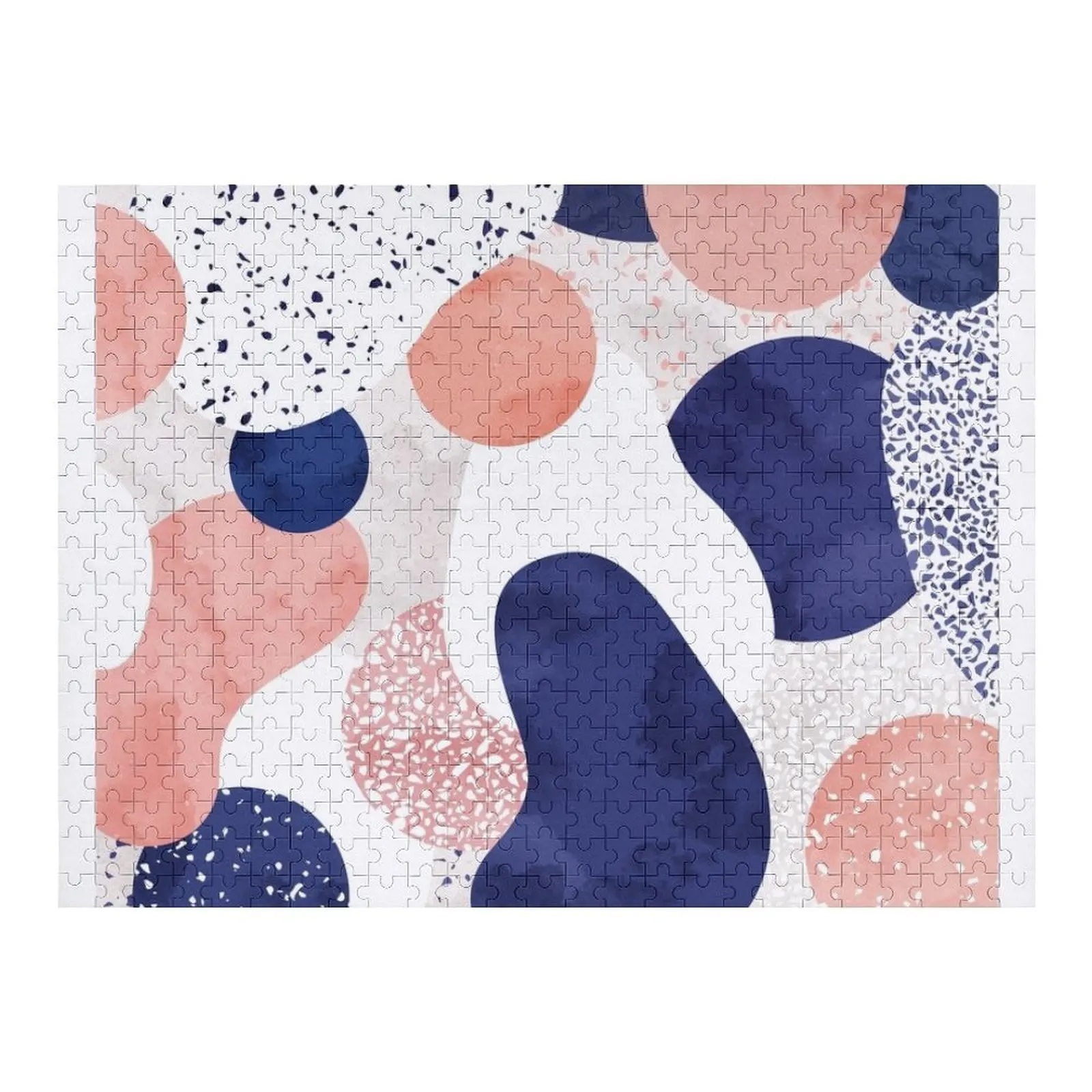 

Терраццо галактика розовый синий белый пазл персонализированная фотография на заказ деревянные коробки пазл