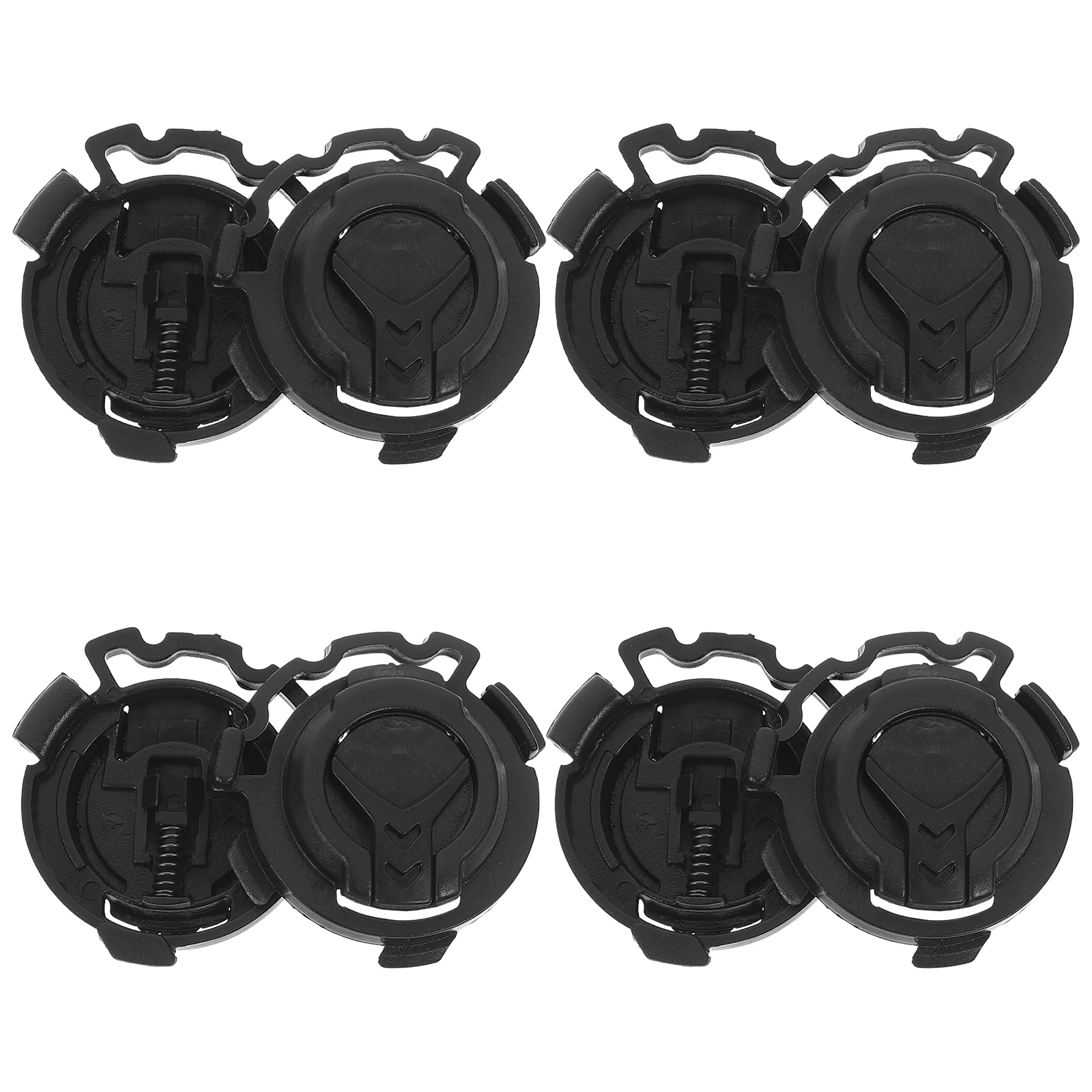 4 Pairs Cover Hard Hat Accessories Man Motorcycle Plastic Visor Accessory