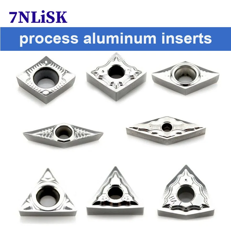 10pcs TNMG160404 HA  TNMG160402 AK VCGT220530 VCGT160402 Lathe Tools Processing Aluminum CNC Inserts CCGT09T3 APKT1135 APKT1604