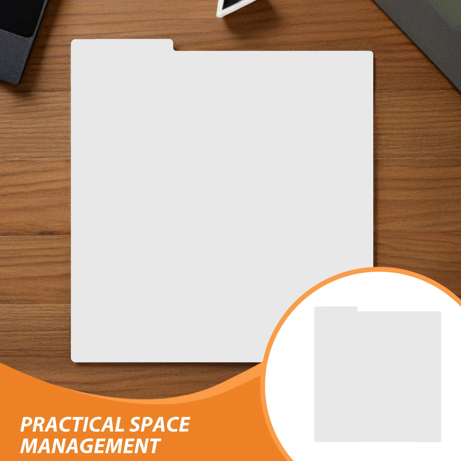 12Pcs Vinyl Record Divider White Plastic Album Organizer Index Cards for Storage Classification Record Separation