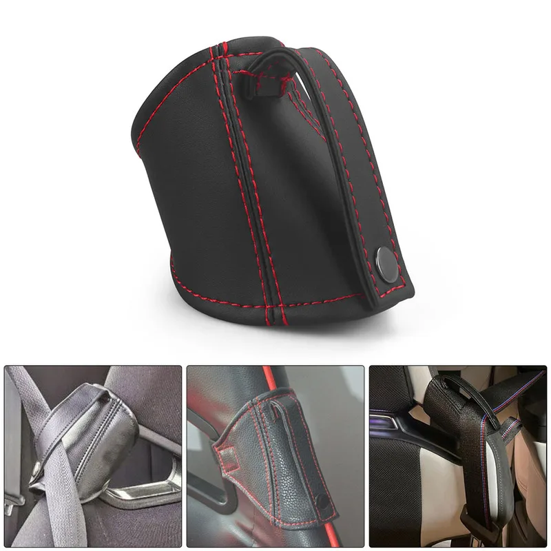 Racing Seat Belt Shoulder Stopper Guide Protector Cover Seatbelt Buckle Clip Universal Auto Mod Accessories