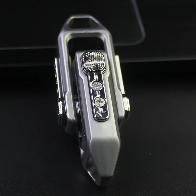 Metal Magnetic Push Card EDC Fidget Spinner Toys Stress Relief Mechanical Slider Anti-stress Toy for Men Birthday Christmas Gift