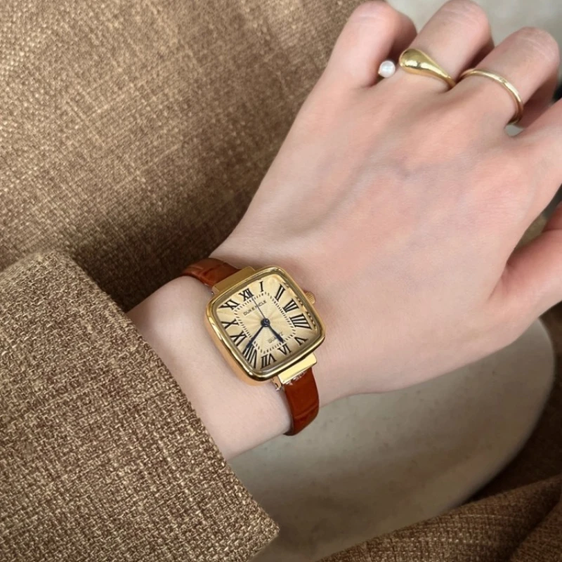 2025 waterproof quartz watch birthday gift light luxury classic trend women's watch elegant and simple