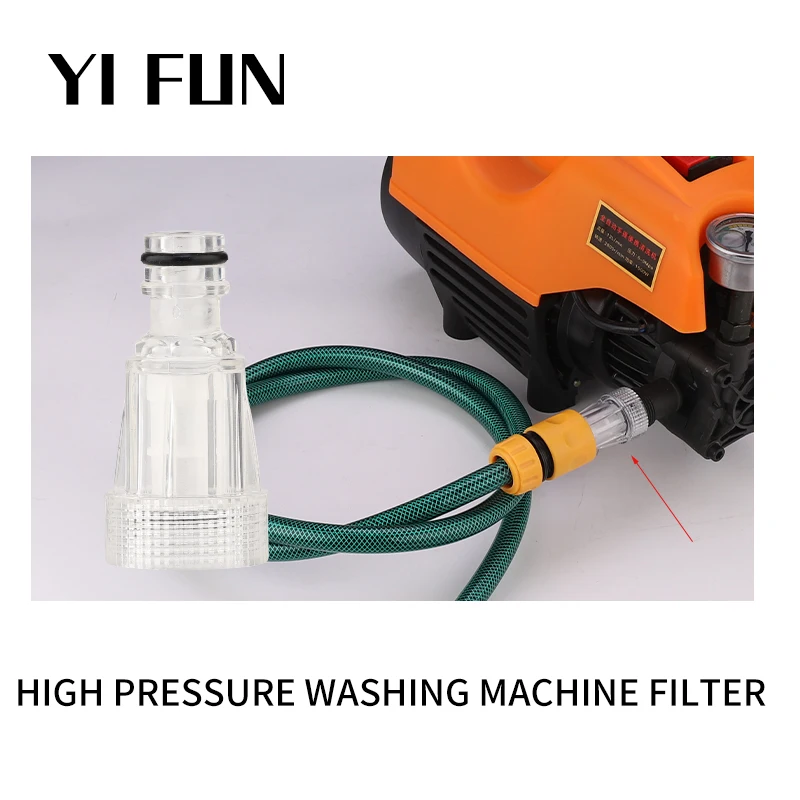 Car Wash Accessories High Pressure Washer Machine Water Filter Connection For Pressure Washer Machine Car Cleaning