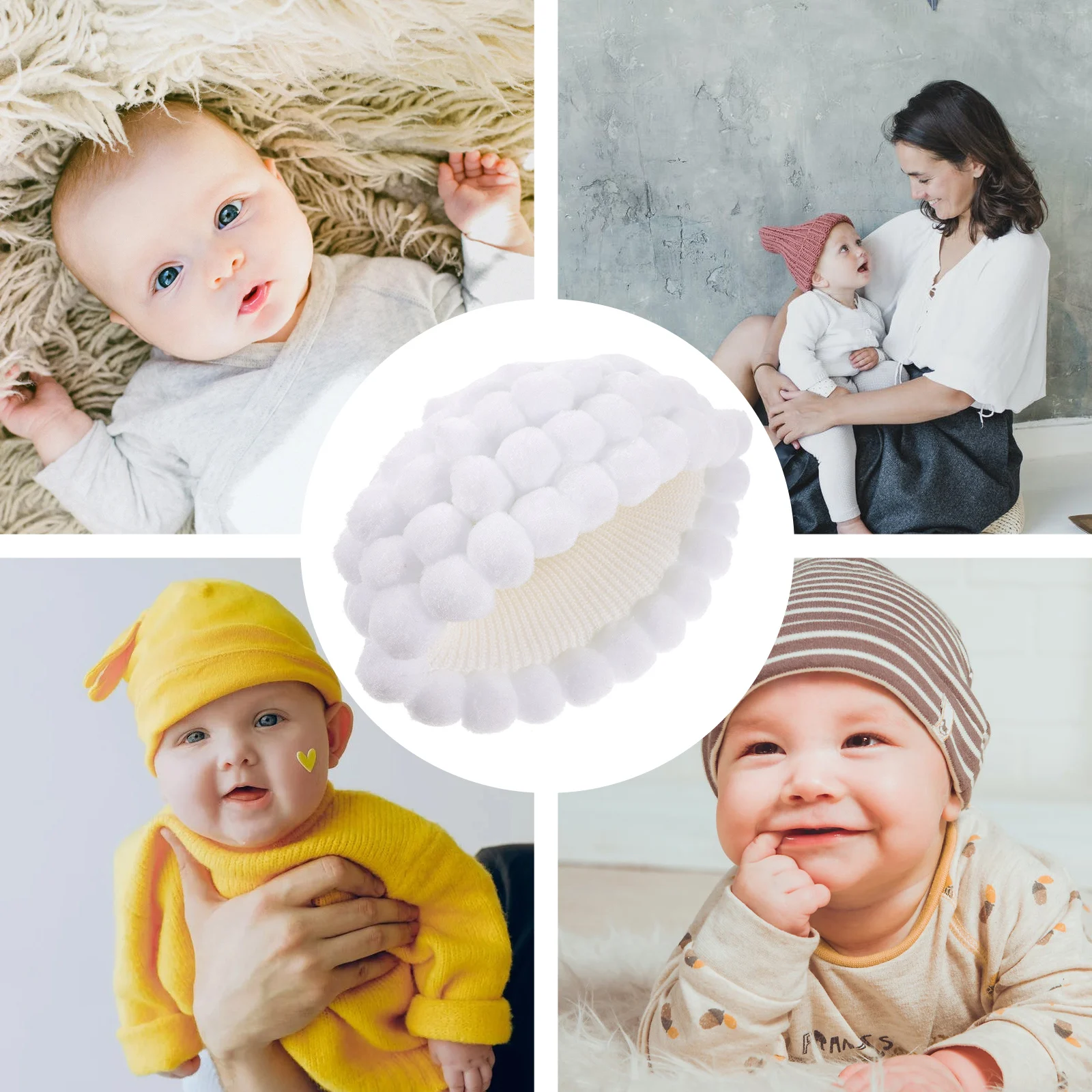 

1 шт., шапка для новорожденных девочек и мальчиков, яркая, очаровательная, унисекс, удобный, эластичный, премиум-материал, реквизит для фотографий, детский