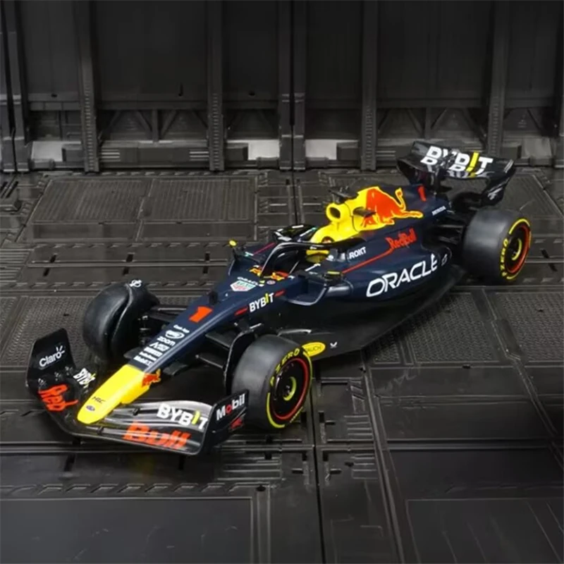 1:24 2023 F1 Champion RB19 1# Verstappen Racing Car Model Formula One Simulation Alloy Die Cast SuperCar Model Children Toy Gift