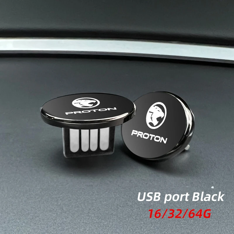 Mini Car U Disk Pendrive Type-C/USB Flash Drive For Proton Magma X50 V6 X50 X70 L3 L5 Exora Iriz R3 Wira Saga Satria Accessories