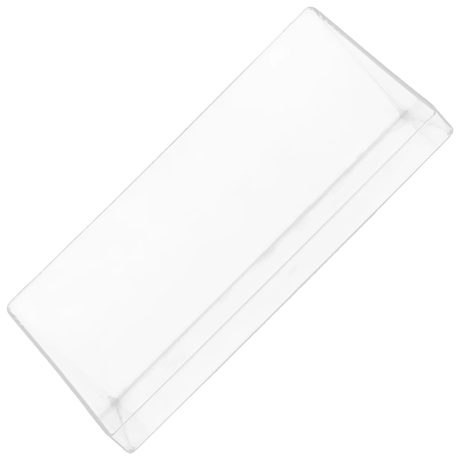 

Tray Storage Box Office Organizer Boxes Clear Literature Holders Acrylic Magazine File