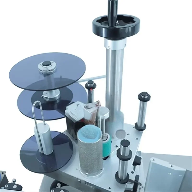 Customized Automatic Round Bottle Labeling Machine Self‑adhesive Sticker Label Applicator for Glass Plastic