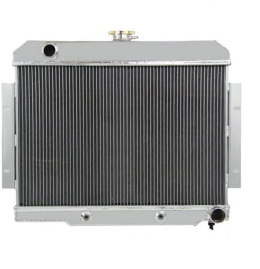 Aluminum Radiator for Jeep CJ Series CJ5 CJ7 Scrambler Chevy Conversion 350 V8 SWAP 1972-1986 1973 1974 1975 1976 1977