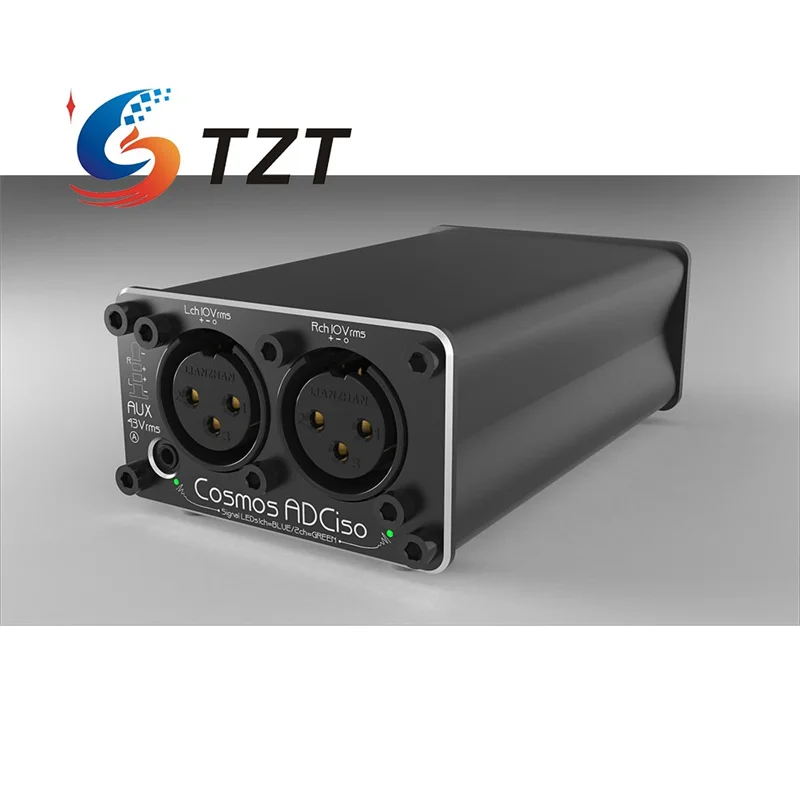 TZT E1DA Cosmos ADCiso High Precision ADC Analog-to-Digital Converter Audio Measurement ES9822Pro OPA1612