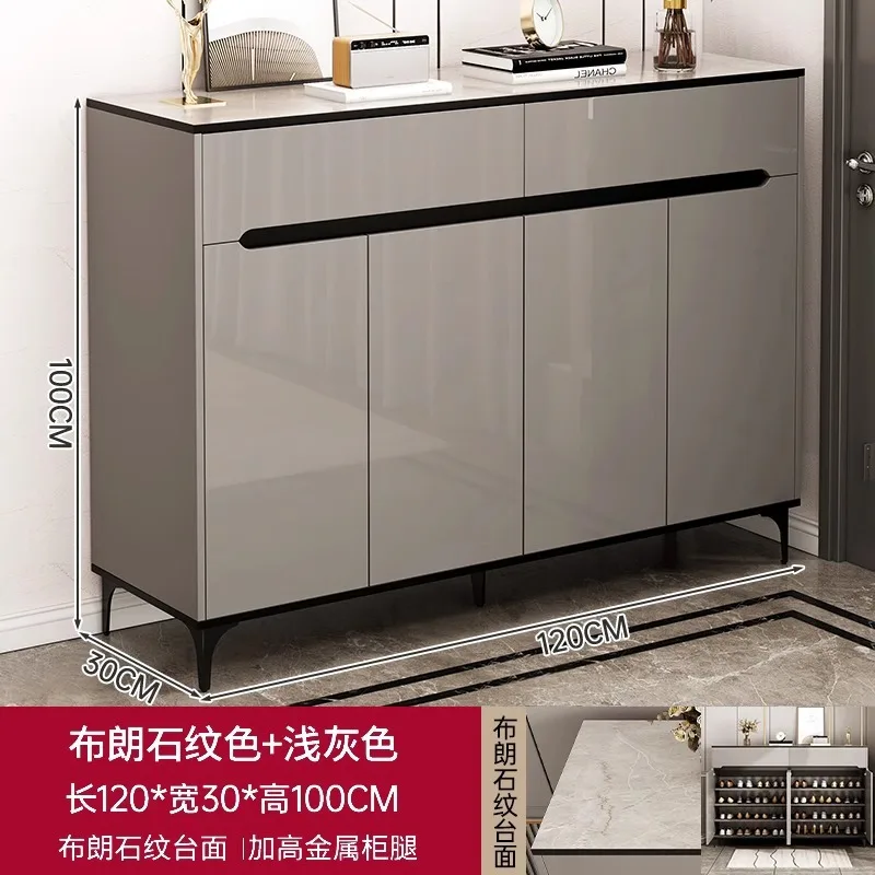 Shoe cabinet entrance household entrance dust cabinet home storage living room balcony elevator room locker shoe