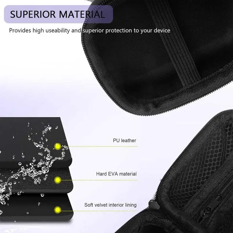 Soporte de transporte para mascotas electrónicas virtuales, estuche de transporte de viaje a prueba de polvo y agua, organizador de almacenamiento a prueba de golpes, bolsa