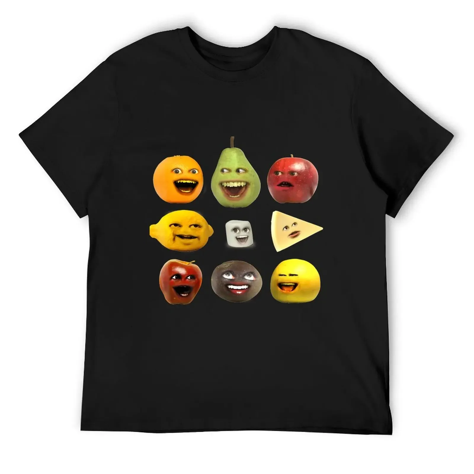 Annoying Orange And Characters \t T-Shirt plus size tops summer top oversized t shirt men