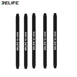 RELIFE RL-060B Non-magnetic Anti-static Carbon Fiber Disassembly Crowbar For Mobile Phone Screen Back Cover Glass Dismantling