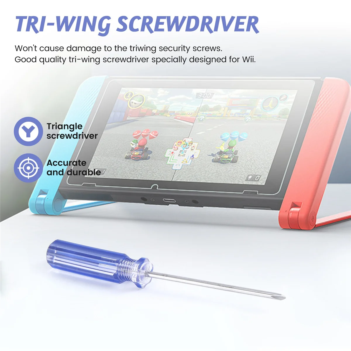 1 pcs Tri-wing Screwdriver for Nintendo Wii,Gamecube,Gameboy Advance