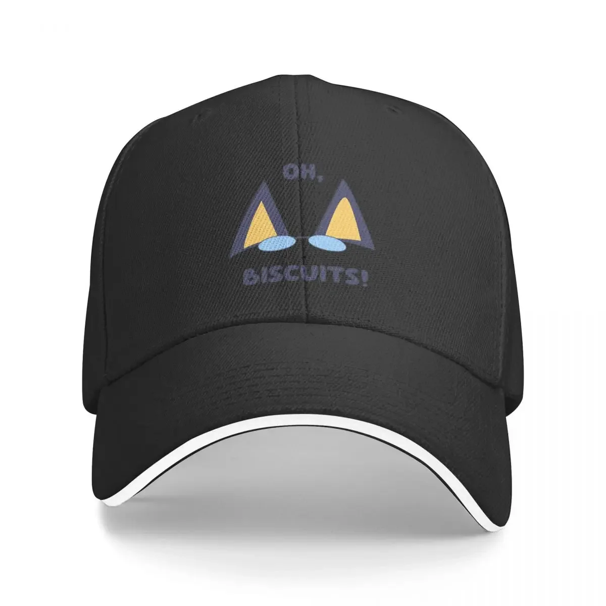 

Biscuits Mum Dad Cartoon Baseball Cap Hat Man Luxury Custom Cap Fashion Beach Women's Hats For The Sun Men's