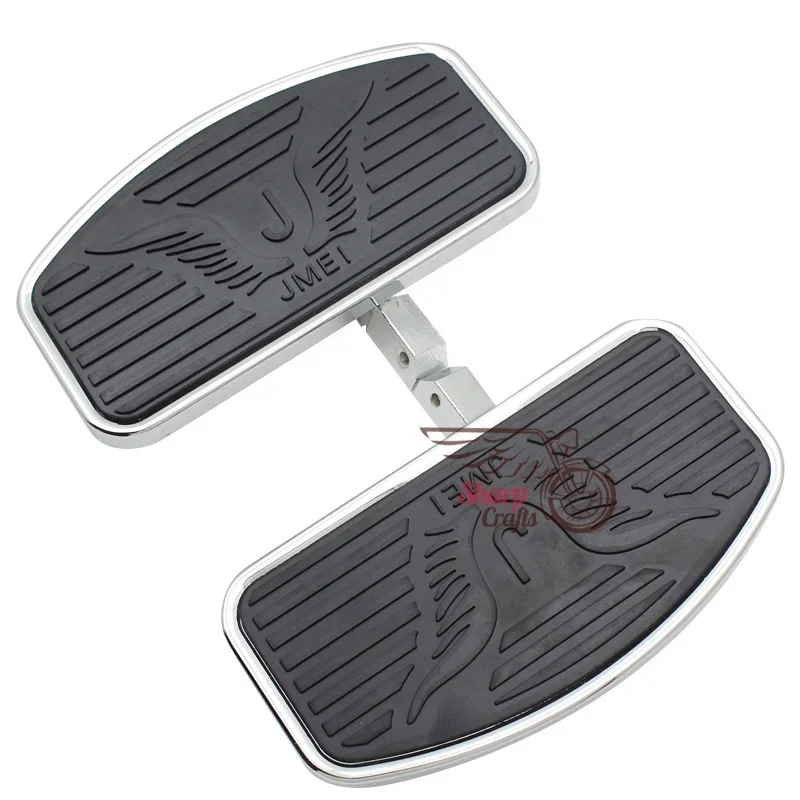 Motorcycle Rear Passenger Footpegs Floorboards Footboards For Yamaha Dragstar Virago 250 XV250 V-Star 400 DS400 650 DS650 DS1100