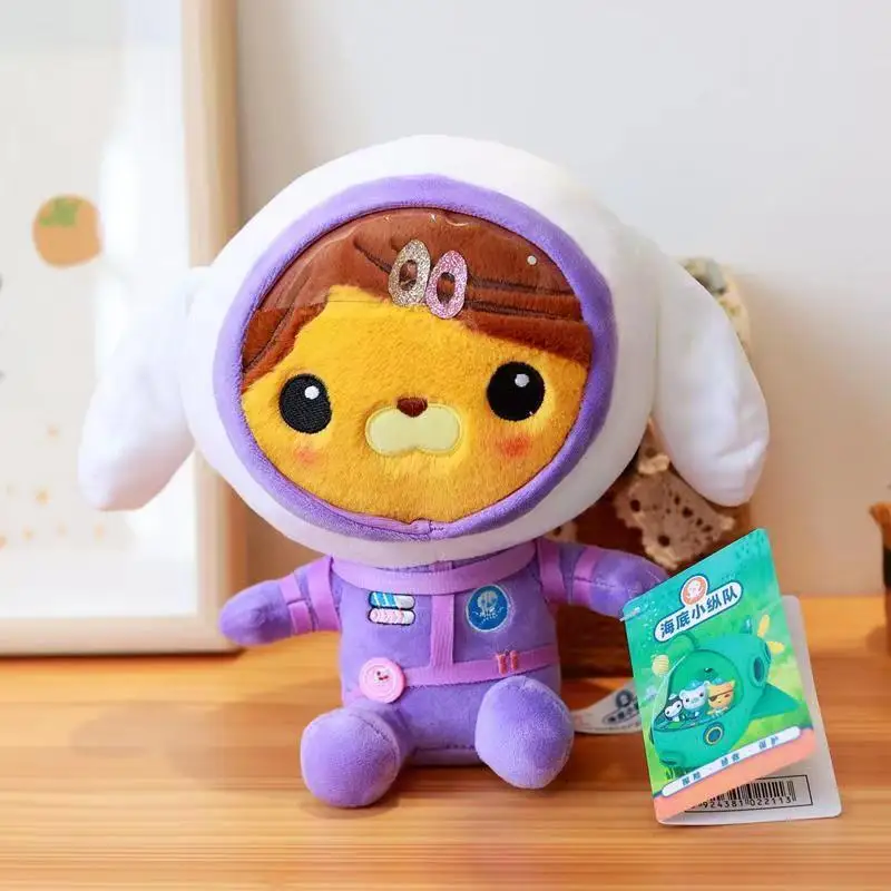 Original  Octonauts Plush Barnacle Peso Penguin Shellington Dashi Anime Plush Stuffed Party Kids Birthday Christmas Gift