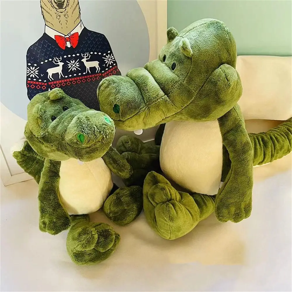 Frosest Animal Crocodile Plushies Stofftier Umarmungskissen Gefüllte Krokodilpuppen Weiches Plüschtier Geburtstagsgeschenke