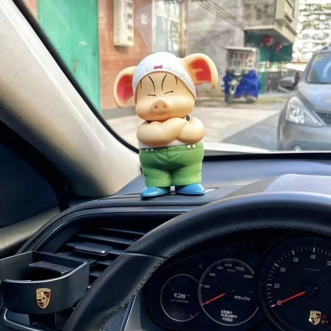 Car Interior Decoration Dragon Ball Z Figurine Cute Center Console Top Decoration Electric Vehicle Trunk Ornament - view 4