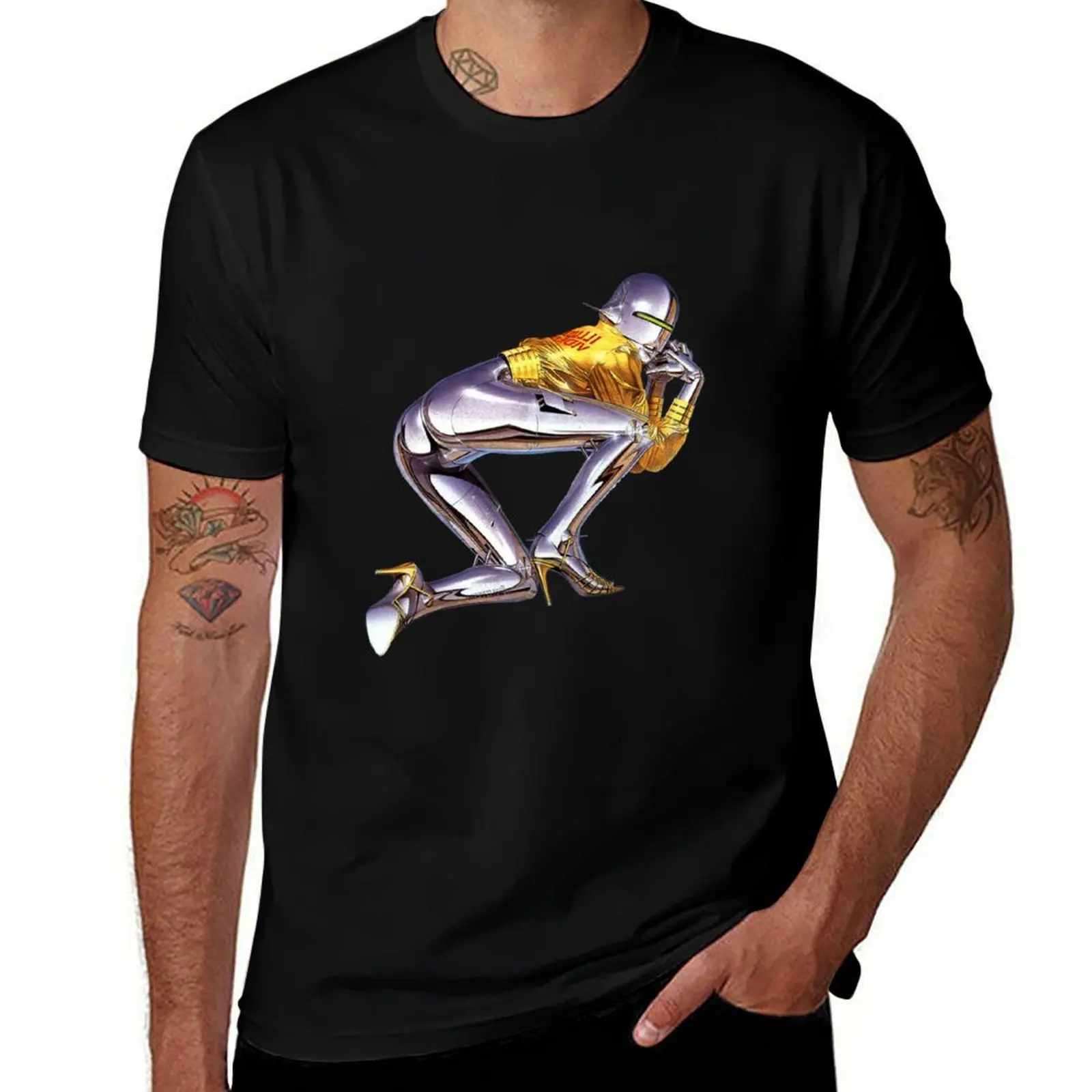 

Metal Model T-Shirt shirts graphic blacks summer tops mens designer t shirt