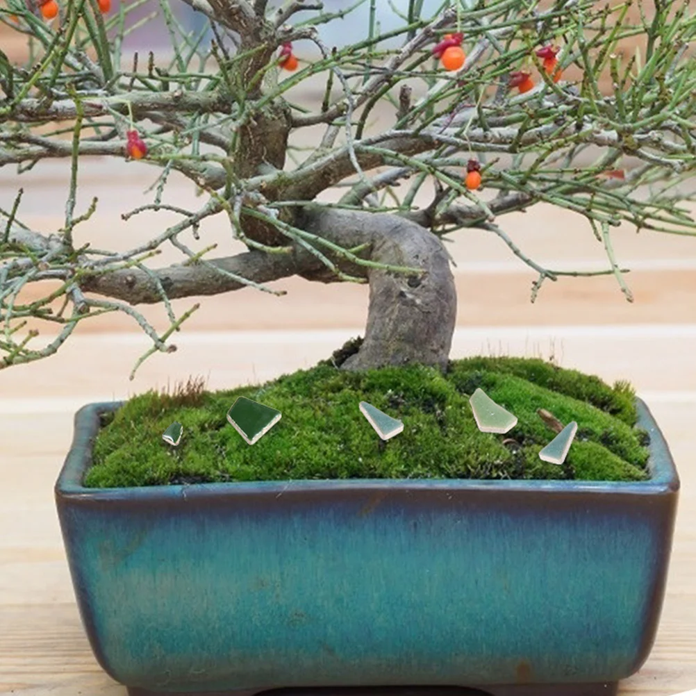 

400g Ceramic Mosaic Tiles Irregular Stone for DIY Crafts Home Decor Tiles for Crafts Bulk Pieces Ceramic Pieces