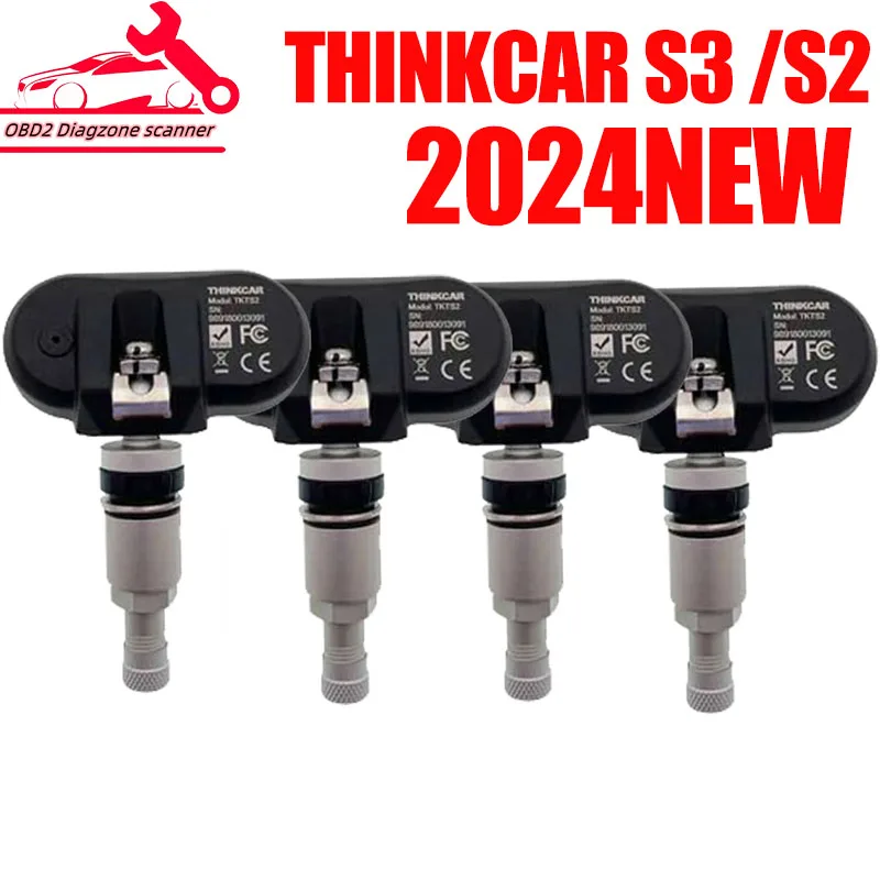 THINKCAR S2/S3 2in1 Sensor TPMS 315MHz 433MHz S2 Universal Sensor Work Thinkcar THINKTPMS TPMS TP T90 Thinkscan S99/S01/S02