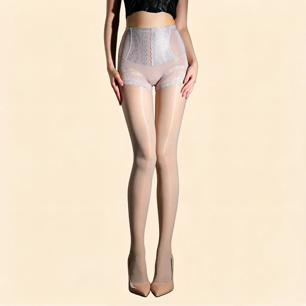 Women's Safety Shorts 2 In 1 Pantyhose Control Tummy Leggings Fashion Printing High Waist Elastic Shaping Woman Tights Lift Butt