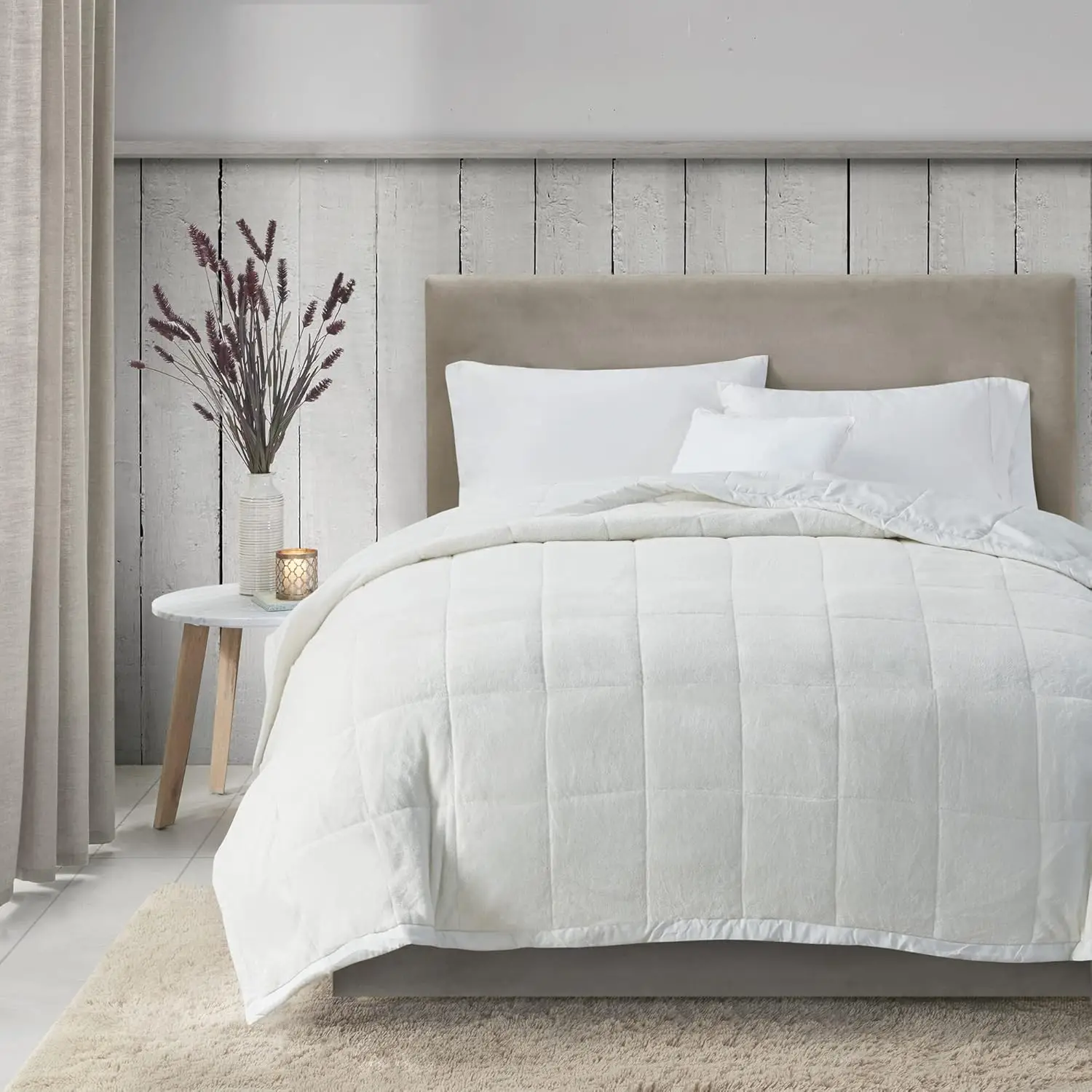 

Двойное уютное одеяло Heiq Smart Temperature, плюш из микрофибры, обратная коробка, двустороннее, мягкое, всесезонное, легкое