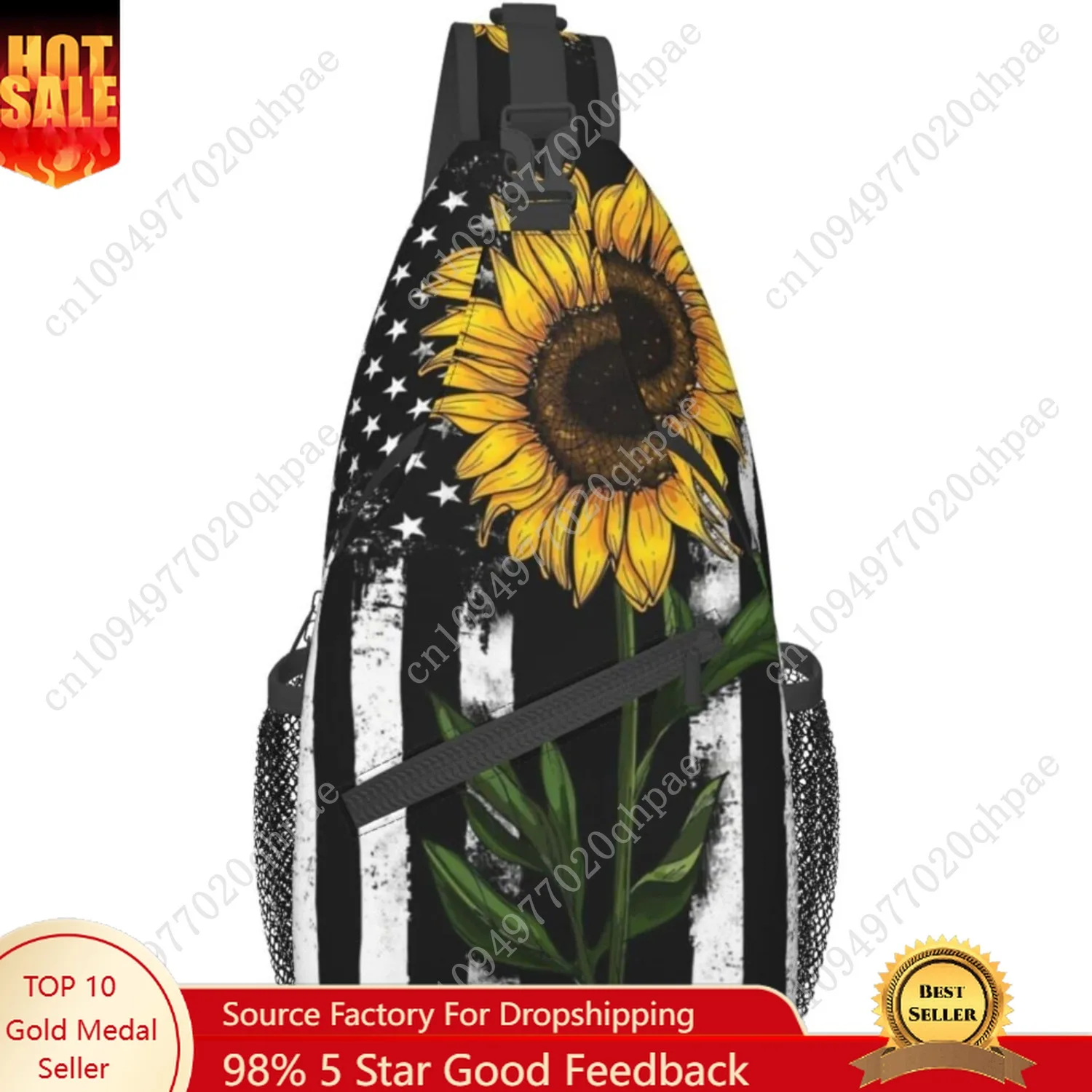 

Fashion Chest Sling Bag Crossbody Shoulder Backpack Adjustable Lightweight Travel Hiking Casual Daypack Unisex