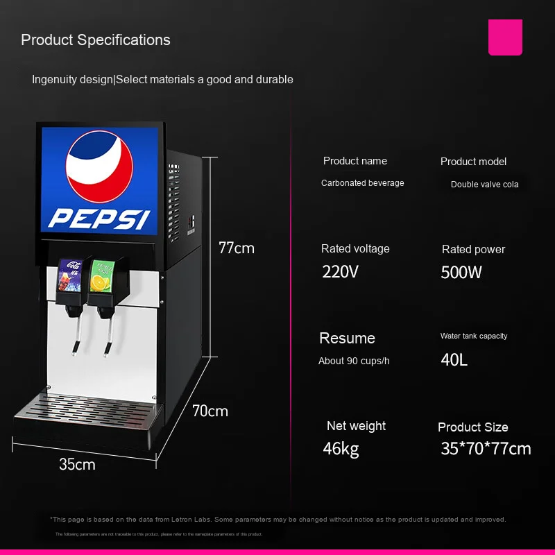 Juice Carbonated Beverage Machine